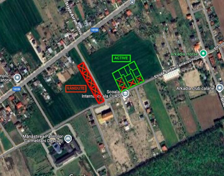Snagov, Ciofliceni, loturi de casa intre 504-670 mp, Serban Cantacuzino!